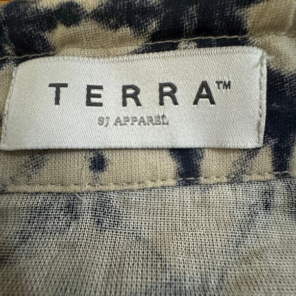 Terra SJ Apparel Women's Geometric Pattern Tunic Size L - Picture 5 of 7